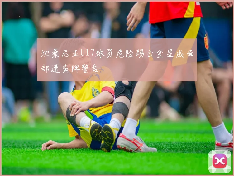 坦桑尼亚U17球员危险踢击金昱成面部遭黄牌警告